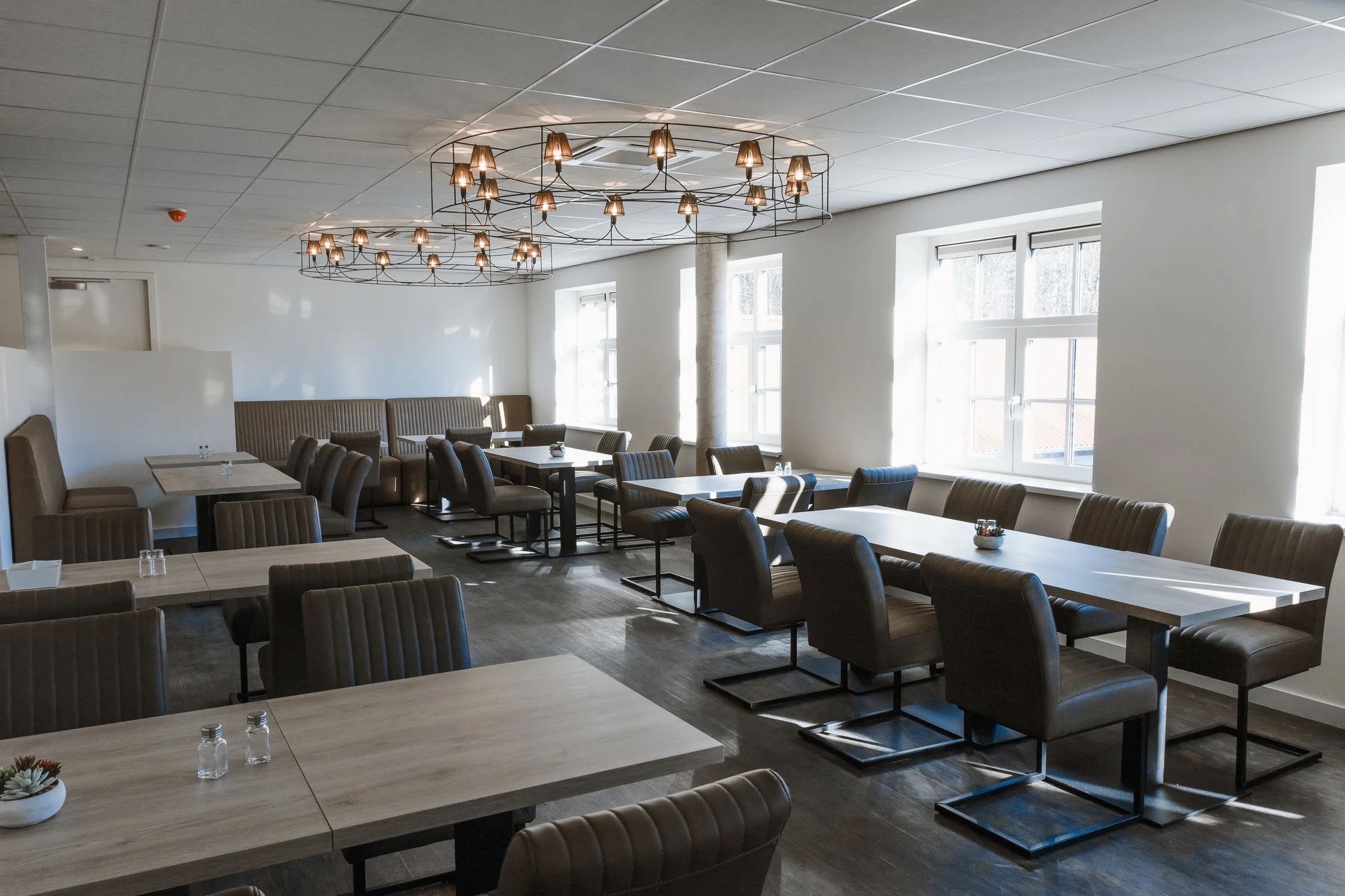 De ontbijtzaal in het voorjaar van 2018